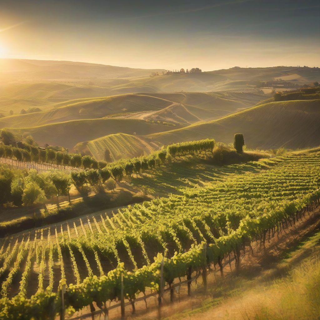 Vineyard in Rolling Hills